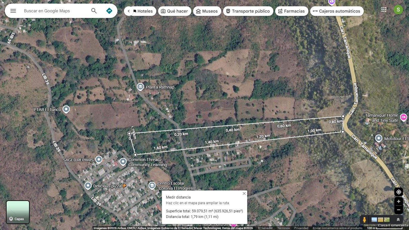 20 ACRES-10 MANZANAZ OF LAND 3 MINUTES FROM EL TUNCO